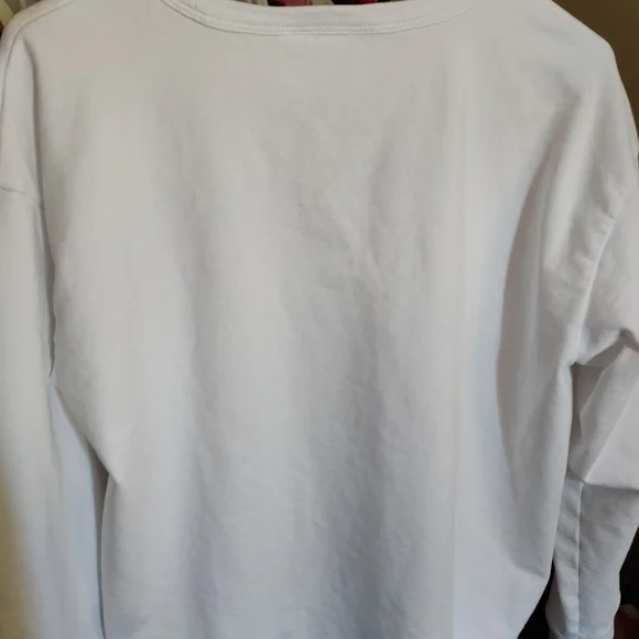 Draper James - What Would Dolly Do Rainbow Sweatshirt - Size L - Picture 3 of 6